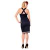 Banned - Sailor Bleistift kleid - Blau Product image
